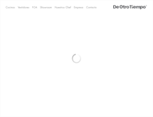Tablet Screenshot of deotrotiempo.com